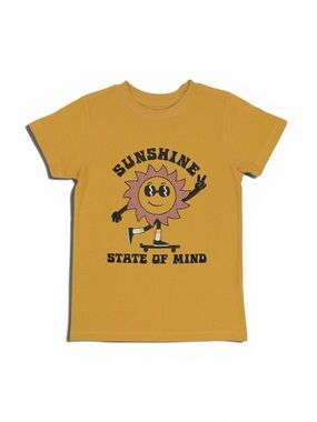 Sunshine State of Mind Graphic Tee - Mustard